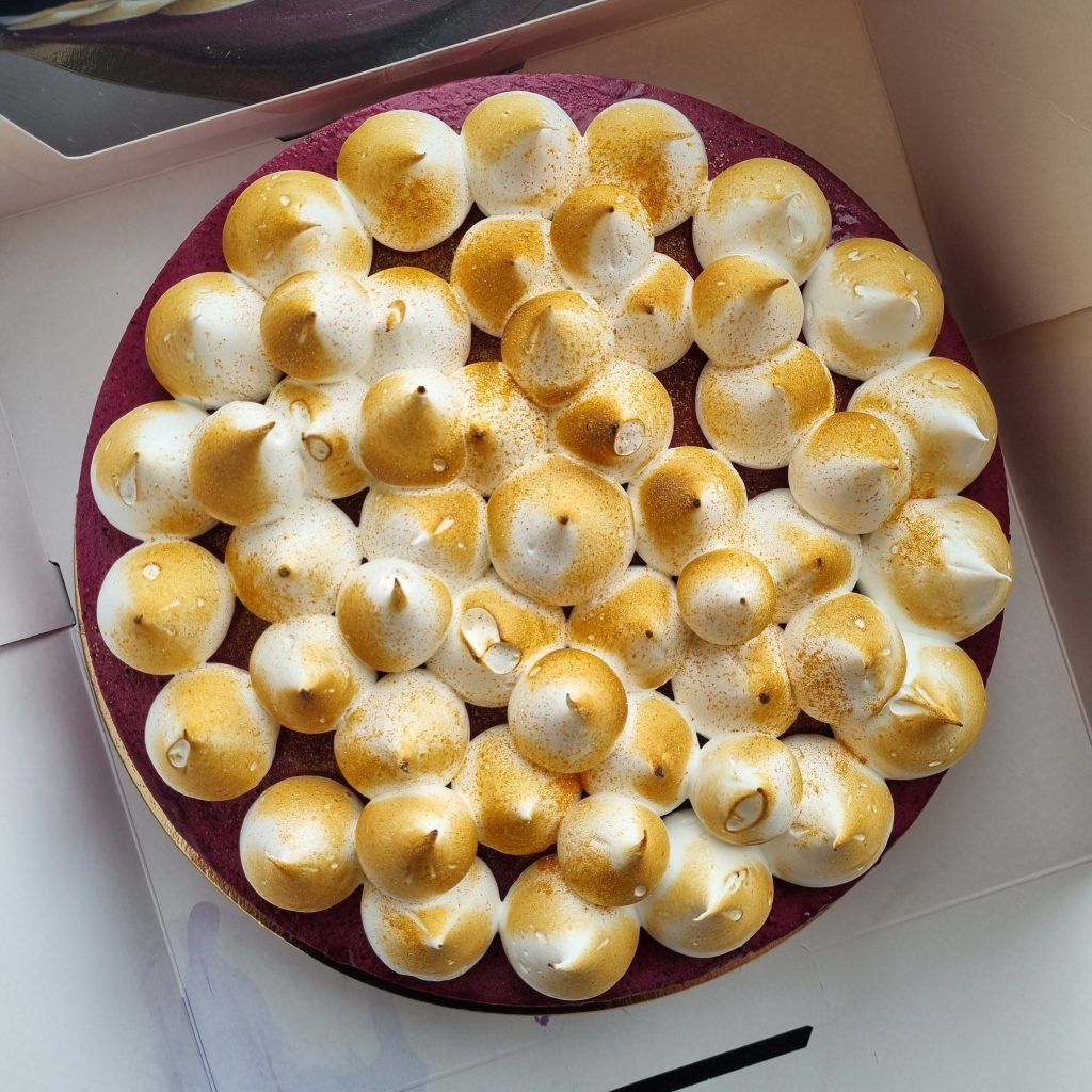 Blåbär- & limetårta, Lisens Pastry i Lund