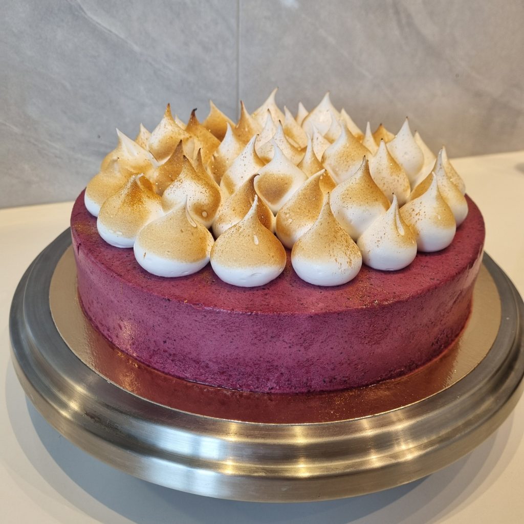 Blåbär- & limetårta, Lisens Pastry i Lund