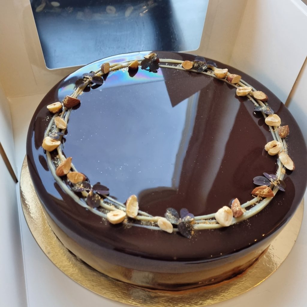 Chokladoussetårta, Lisens Pastry i Lund
