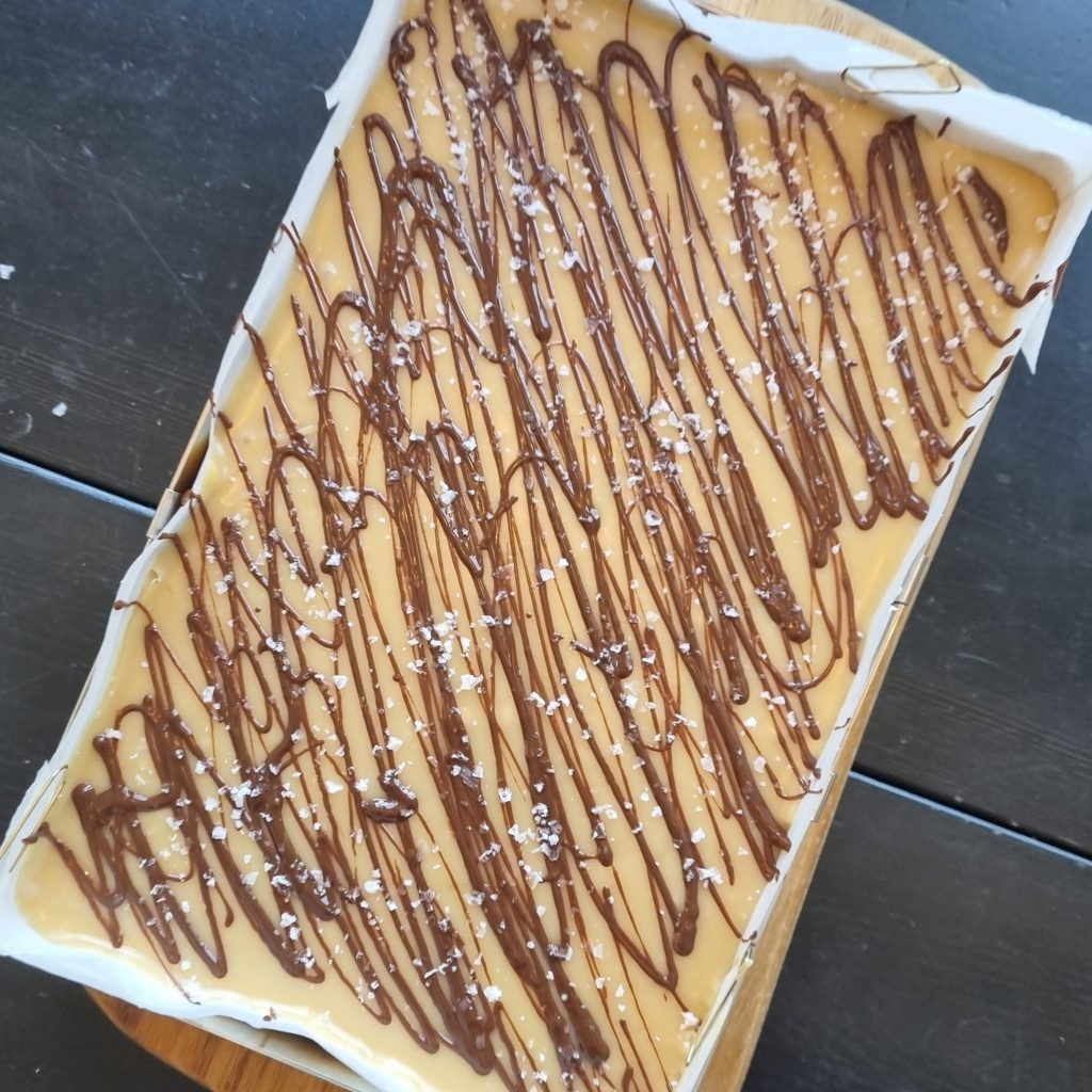 Brownies med saltkolafudge, Lisens Pastry i Lund